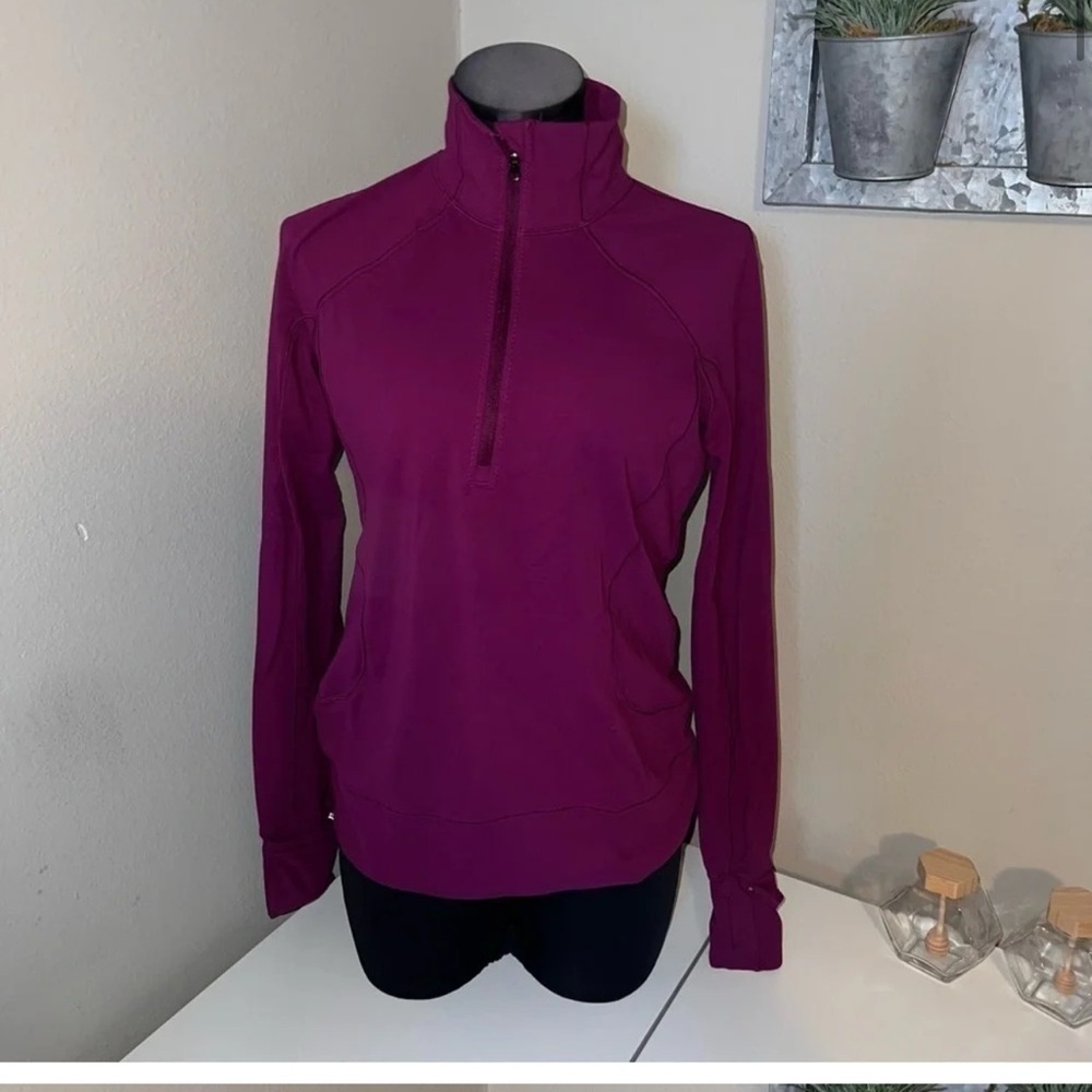 Lululemon Rush Hour 1/2 Zip Size 8